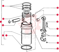 PISTON ASSY 75286317