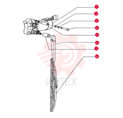 WIPER MOTOR 75310094