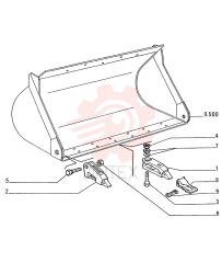 BUCKET TOOTH 79069596