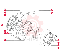 BRAKE SHOE 75285630