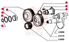 BUSHING,49.73mm ID x 54.18mm OD x 16.99mm L