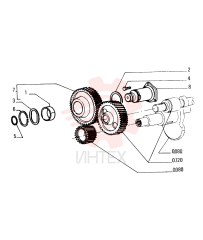 BUSHING,49.73mm ID x 54.18mm OD x 16.99mm L