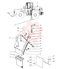 REAR FENDER 76035057