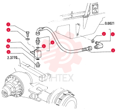 HYD CONNECTOR 78100131