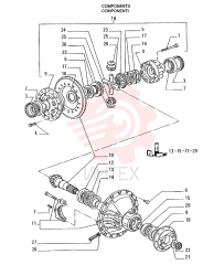 LOCK PIN,M8 x 40, Slotted
