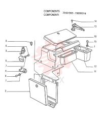 NUT,M6 x 1, Cage