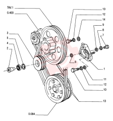 BELT TENSIONER 61319919