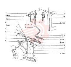 Схема (FR220.2) - WHEEL LOADER - LOW EMISSION ENGINE SUPPLEMENT (N.A. VERSION) (4/94-)