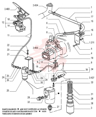 HOSE CLAMP,25mm - 40mm, Worm Gear