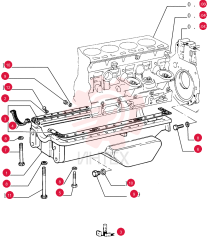 ENGINE OIL PAN 99459721