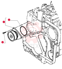 WATER PUMP 76191562