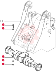 LIVE FRONT AXLE