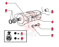 HYDRAULIC PUMP,19 CC