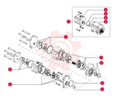 HYDRAULIC PUMP,28 CC