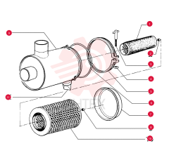 AIR FILTER 75312872