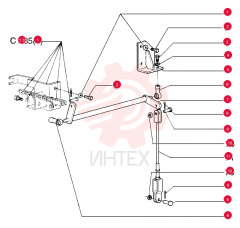 WASHER,16.67mm ID x 38.1mm OD x 7.94mm Thk