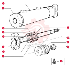 ENGINE CYLINDER LINER,761.1 mm Length