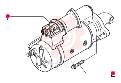 STARTER MOTOR,24V