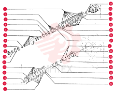 CLUTCH PLATE,92.66mm ID x 133.6mm OD x 2.41mm Thk 73118088 (2)