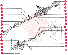 CLUTCH PLATE,92.66mm ID x 133.6mm OD x 2.41mm Thk