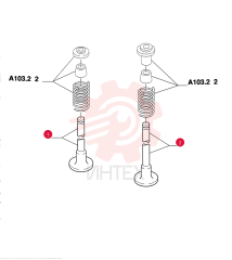 OVERSIZE INLET VALVE 82850528