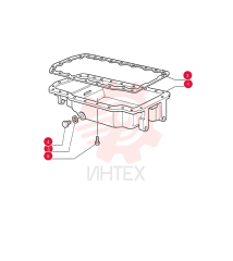 ENGINE OIL PAN 87800494