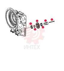 FRONT AXLE 73161669