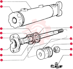 ENGINE CYLINDER LINER,761.1 mm Length