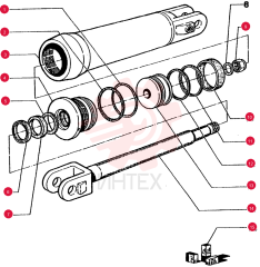 O-RING,0.139" Thk x 3.734" ID, -240, Cl 6, 90 Duro