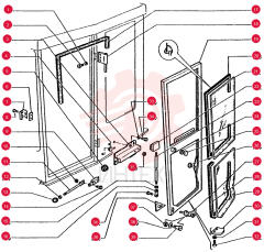WASHER,0.41" ID x 0.81" OD x 0.06" Thk
