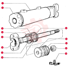 ENGINE CYLINDER LINER,761.1 mm Length
