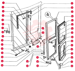 WASHER,0.41" ID x 0.81" OD x 0.06" Thk