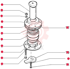 PIN,66.72mm OD x 180mm L 75213817 (1)