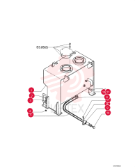 TANK, HYDRAULIC OIL 75324860