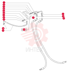 TUBE ASSY.,9.7 mm ID, 12.7 mm OD, 110, 107 mm Length