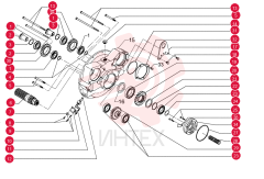 BEARING,40mm ID x 80mm OD x 18mm W