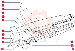 MOLDBOARD 75250345