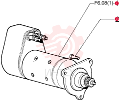 STARTER MOTOR 75204899