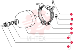 SCREW,Hex, M8 x 1.25 x 30mm, Cl 10.9, Full Thd 16043831 (1)