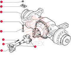 NUT,M24 x 2, Cl 10