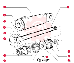 ENGINE CYLINDER LINER,425.5 mm Length