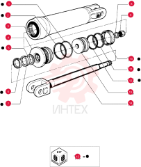 O-RING,0.139" Thk x 3.734" ID, -240, Cl 6, 90 Duro