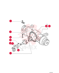 NUT,M24 x 2, Cl 10
