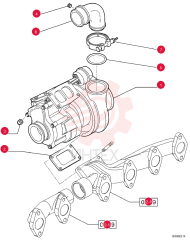 TURBOCHARGER 84349669
