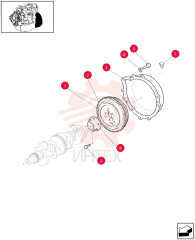 ENGINE FLYWHEEL E7NN6375AA