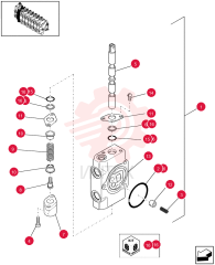 HYDRAULIC VALVE 73163413