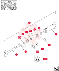 CYLINDER,Double Acting, 50.8mm Rod, 403.35mm Stroke