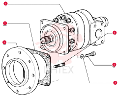 HYDRAULIC PUMP,90.29 CC