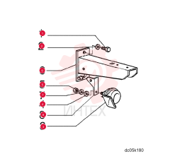 BOLT,Hex, M10 x 1.5 x 25mm, Cl 10.9