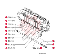 HYDRAULIC VALVE 75289561